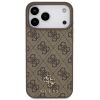 Guess 4G Small Classic Logo Apple iPhone 17 Pro MagSafe hátlap tok, barna
