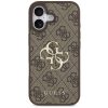 Guess 4G Big Logo Apple iPhone 17 hátlap tok, barna