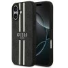 Guess 4G Printed Stripes Apple iPhone 17 MagSafe hátlap tok, fekete