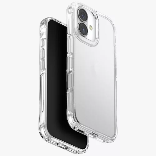 Uniq Lifepro Extreme Apple iPhone 17 szilikon tok, átlátszó