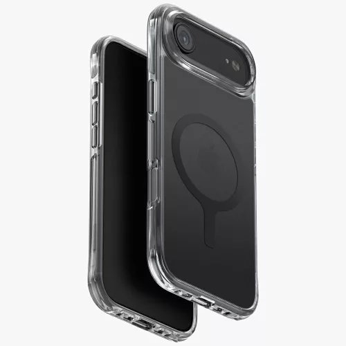 Uniq Lifepro Extreme Magclick Apple Air (2025) MagSafe szilikon tok, fekete