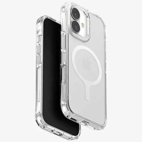 Uniq Lifepro Extreme Magclick Apple iPhone 17 MagSafe szilikon tok, átlátszó