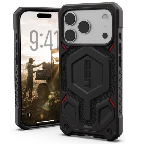 UAG Monarch Pro Apple iPhone 17 Pro Max MagSafe kompatibilis tok, Kevlar Black