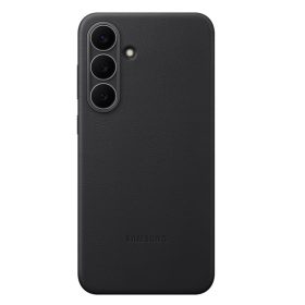   Samsung Galaxy S25 FE KindSuit gyári vegán bőr tok, fekete
