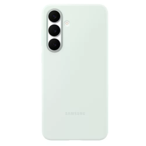 Samsung Silicone Cover Galaxy S25 FE gyári hátlap tok, menta