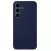 Samsung Silicone Cover Galaxy S25 FE gyári hátlap tok, sötétkék