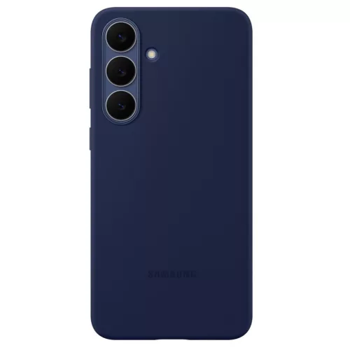 Samsung Silicone Cover Galaxy S25 FE gyári hátlap tok, sötétkék