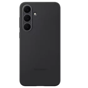   Samsung Silicone Cover Galaxy S25 FE gyári hátlap tok, fekete