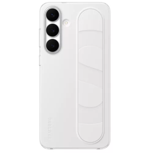 Samsung Galaxy S25 FE Standing Grip gyári hátlap tok, fehér