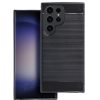 Carbon Samsung Galaxy S25 FE szilikon tok, fekete