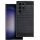 Carbon Samsung Galaxy S25 FE szilikon tok, fekete