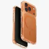 Uniq Lifepro Extreme Magclick Apple iPhone 17 Pro MagSafe tok, átlátszó-narancs