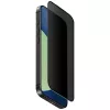 Uniq Optix privacy Apple iPhone 17 tempered glass kijelzővédő üvegfólia felhelyező kerettel, privacy