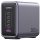 Ugreen Nexode CD333 4xUSB-C-USB-A hálózati töltő, USB-C kábellel, GaN, 300W + 240W, szürke