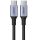 Ugreen US316 USB-C-USB-C töltő- és adatkábel, fonott, 5A, 100W, 2m, szürke