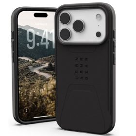   UAG Civilian MagSafe Apple iPhone 17 Pro Max hátlap tok, fekete
