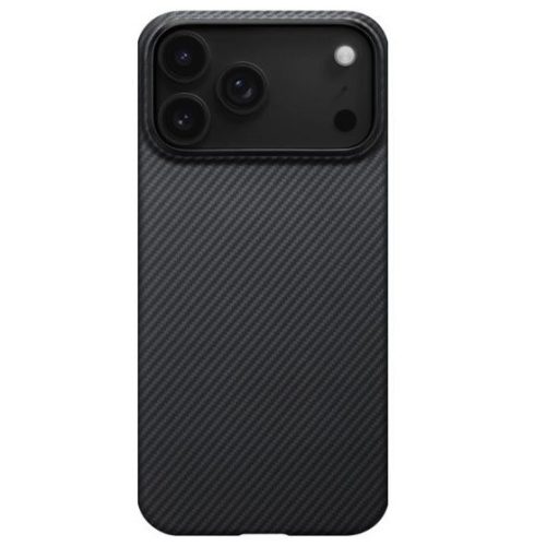 Pitaka Ultra-Slim MagSafe Apple iPhone 17 Pro hátlap tok, fekete-szürke