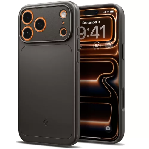 Spigen Thin Fit MagFit Apple iPhone 17 Pro tok, Gunmetal, szürke