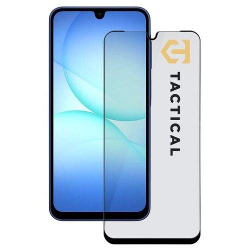 Tactical Glass Shield 5D Samsung Galaxy A17 kijelzővédő üvegfólia, fekete
