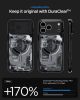 Spigen Ultra Hybrid MagFit Apple iPhone 17 Pro tok, MagSafe, Zero One, fekete