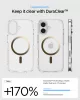 Spigen Ultra Hybrid MagFit Apple iPhone 17 tok, MagSafe, Clear Gold, átlátszó-arany