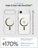 Spigen Ultra Hybrid MagFit Apple iPhone Air (2025) tok, MagSafe, Clear Gold, átlátszó-arany