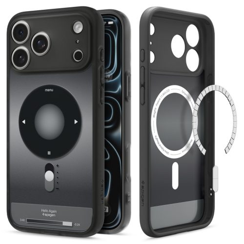 Spigen Ultra Hybrid MagFit Apple iPhone 17 Pro Max tok, MagSafe, Classic Black, fekete