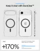Spigen Ultra Hybrid MagFit Apple iPhone Air (2025) tok, MagSafe, Graphite, átlátszó-szürke