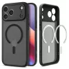 Spigen Ultra Hybrid MagFit Apple iPhone 17 Pro tok, MagSafe, Frost Black, fekete