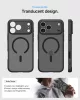 Spigen Ultra Hybrid MagFit Apple iPhone 17 Pro tok, MagSafe, Frost Black, fekete