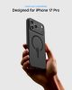 Spigen Ultra Hybrid MagFit Apple iPhone 17 Pro Max tok, MagSafe, Frost Black, fekete
