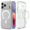 Spigen Ultra Hybrid MagFit Apple iPhone Air (2025) tok, MagSafe, Frost White, átlátszó-fehér