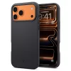 Spigen Silicone Fit Magfit Apple iPhone 17 Pro tok, MagSafe, Black, fekete