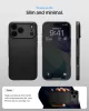 Spigen Thin fit Magfit Apple iPhone 17 Pro tok, MagSafe, Black, fekete