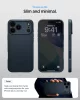 Spigen Thin fit Magfit Apple iPhone 17 Pro Max tok, MagSafe, Metal Slate, kék