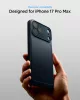 Spigen Thin fit Magfit Apple iPhone 17 Pro Max tok, MagSafe, Metal Slate, kék