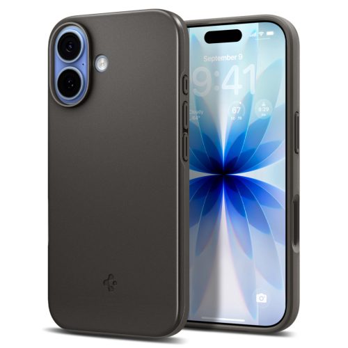 Spigen Thin fit Magfit Apple iPhone 17 tok, MagSafe, Gunmetal, szürke