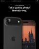 Spigen Glas.tR EZ Fit Optik Pro Apple iPhone Air (2025) Tempered kameralencse-védő fólia felhelyező kerettel, fekete (2db)