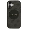 Guess 4G Circle Classic Logo Apple iPhone 17 MagSafe tok, fekete
