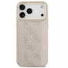 Guess 4G Stripe Apple iPhone 17 Pro Max MagSafe tok kameravédő kerettel, rózsaszín-arany