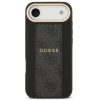 Guess 4G Stripe Apple iPhone Air (2025) MagSafe tok kameravédő kerettel, fekete-arany