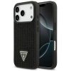 Guess Rhinestone Triangle Apple iPhone 17 Pro hátlap tok, fekete