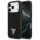 Guess Rhinestone Triangle Apple iPhone 17 Pro hátlap tok, fekete