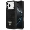 Guess Rhinestone Triangle Apple iPhone 17 Pro Max hátlap tok, fekete