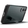 Spigen Tough Armor MagFit Samsung Galaxy S25 Edge tok, MagSafe, Abbys Green, zöld