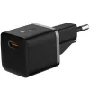 Baseus GaN5 Mini USB-C hálózati gyorstöltő adapter, 20W, fekete