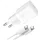 Baseus GaN5 Mini USB-C hálózati gyorstöltő adapter 30W, + USB-C-USB-C fonott kábel, 100W, fehér