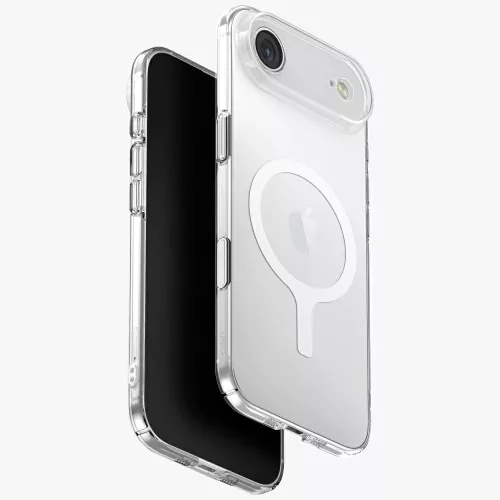 Uniq Airsuit Magclick Apple iPhone Air (2025) MagSafe szilikon tok, átlátszó