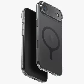   Uniq Airsuit Magclick Apple iPhone Air (2025) MagSafe szilikon tok, fekete