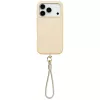 Uniq Coehl Serina Apple iPhone 17 Pro MagSafe tok csukló pánttal, bézs